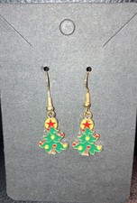 Christmas Tree Drop Earrings For Women Earring Party Jewelry