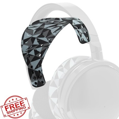 WC HeadbandZ XL Audeze Maxwell Wide Silicone Headband Geo Grey