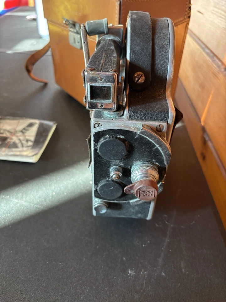 Cine Paillard Bolex H8 de colección (suizo) con estuche y manual - película doble-8 Foto 4 de 4