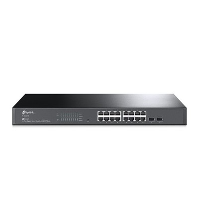 TP-Link USA Corporation SG2218 Jetstream 16-Port Gigabit Smart Switch 2 Sfp