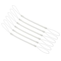 SchlüSselband,SchlüSselband,Aus Kunststoff,DüNn,Einziehbar,Transparent,6Stk