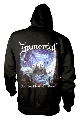Immortal At The Heart Of Winter Zip Up Hoodie NEW OFFICIAL | eBay