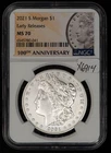 2021-S $1 Morgan Silver Dollar - San Francisco Privy - NGC MS 70 - SKU-X6914