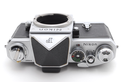 【CLA'd NMINT】Nikon F Eye Level SLR 35mm pellicola fotocamera corpo tappo nuovo sigillo dal Giappone - Foto 4 di 8