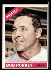 1966 Topps Bob Purkey NRMT/MT Set Break #551