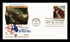 DR JIM STAMPS US COVER BATTLE OF BUNKER HILL BICENTENNIAL FDC FLEETWOOD