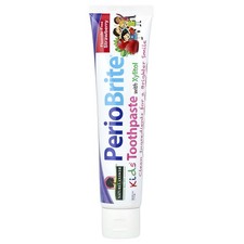 PerioBright , Kids' Fluoride-Free Toothpaste with Xylitol, Strawberry, 4 oz