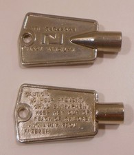 2 Replacement Freezer Lock Keys NATIONAL LOCK - Rockford, Illinois