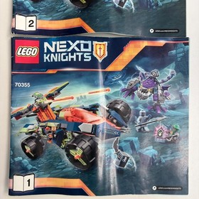 Lego Nexo Knights Minifigure Lot 70355 Aaron's Rock Climber 70353 Heligoyle Figs