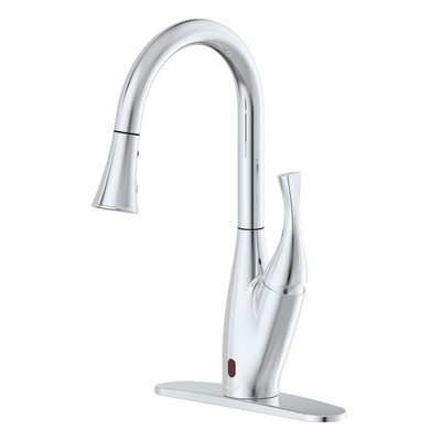 BIO BIDET FLOW X TOUCHLESS KITCHEN FAUCET WITH PULL DOWN HIGH SINGLE HANDLE