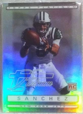 2009 TOPPS PLATINUM MARK SANCHEZ ROOKIE THICK REFRACTOR #69/99 RARE