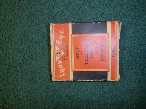1940 FORD TAIL LAMP LENSE NEW OLD STOCK - 第 1/3 張圖片