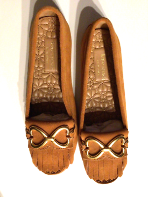 kate spade フリンジローファー 23.5 KATE SPADE NEW YORK DECK FRINGE DRIVER/MOC/LOAFER SHOES * NEW IN
