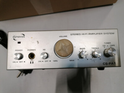 Dynavox CS-PA1 Stereo Hi-Fi Amplifier - Used, Scratched, No Extras