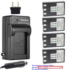 Kastar Battery AC Charger for Canon NB-1L NB-1LH  Canon CB-2L CB-2LS CB-2LSE