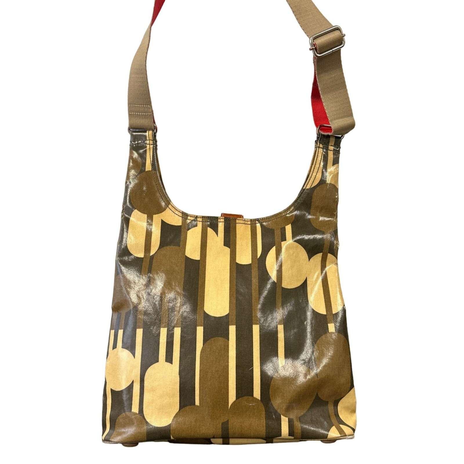 Orla Kiely Coated Midi Crossbody Sling Shoulder Bag F… Gem