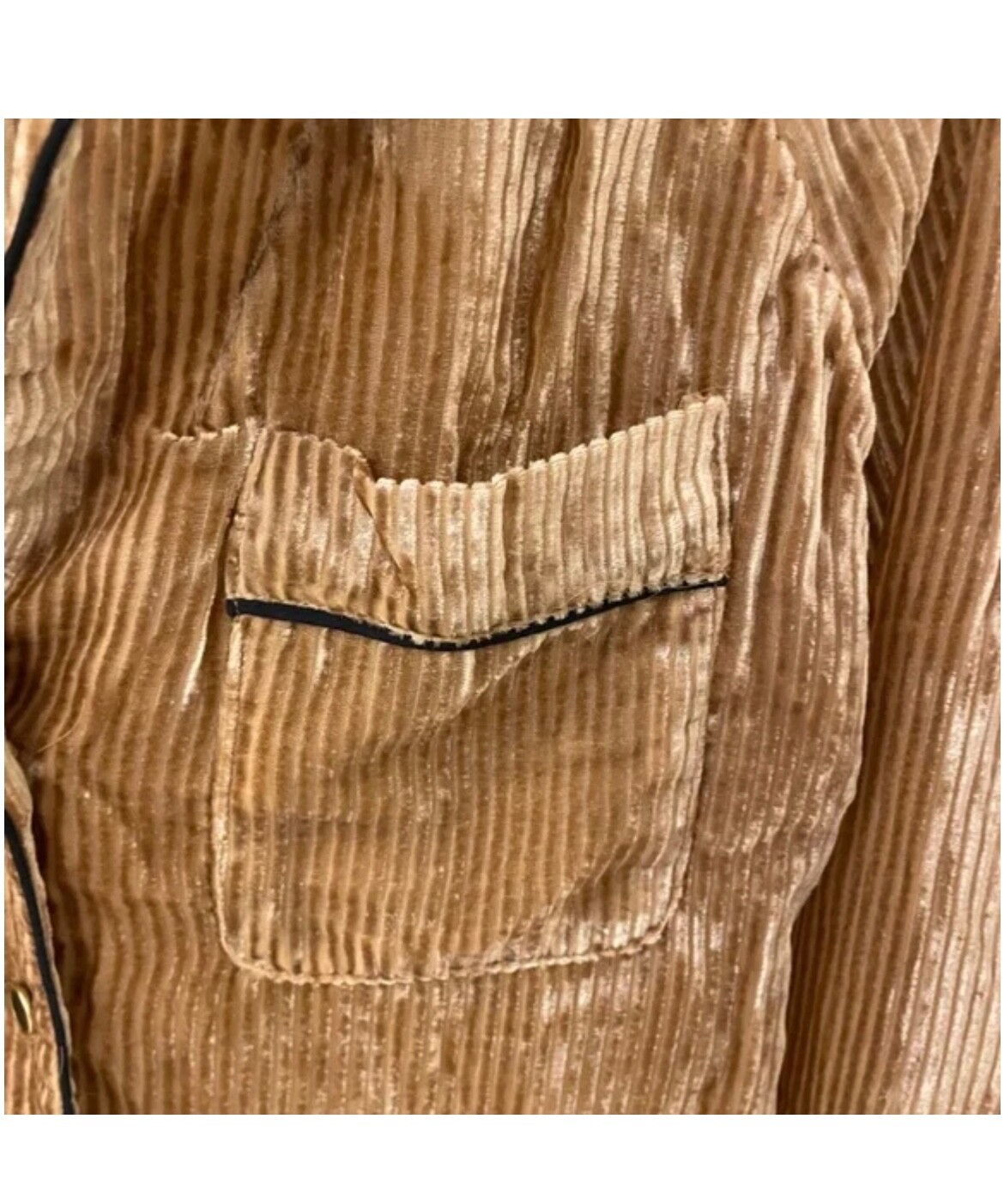 FREE PEOPLE Lightweight Button Down Jacket Champa… - image 5