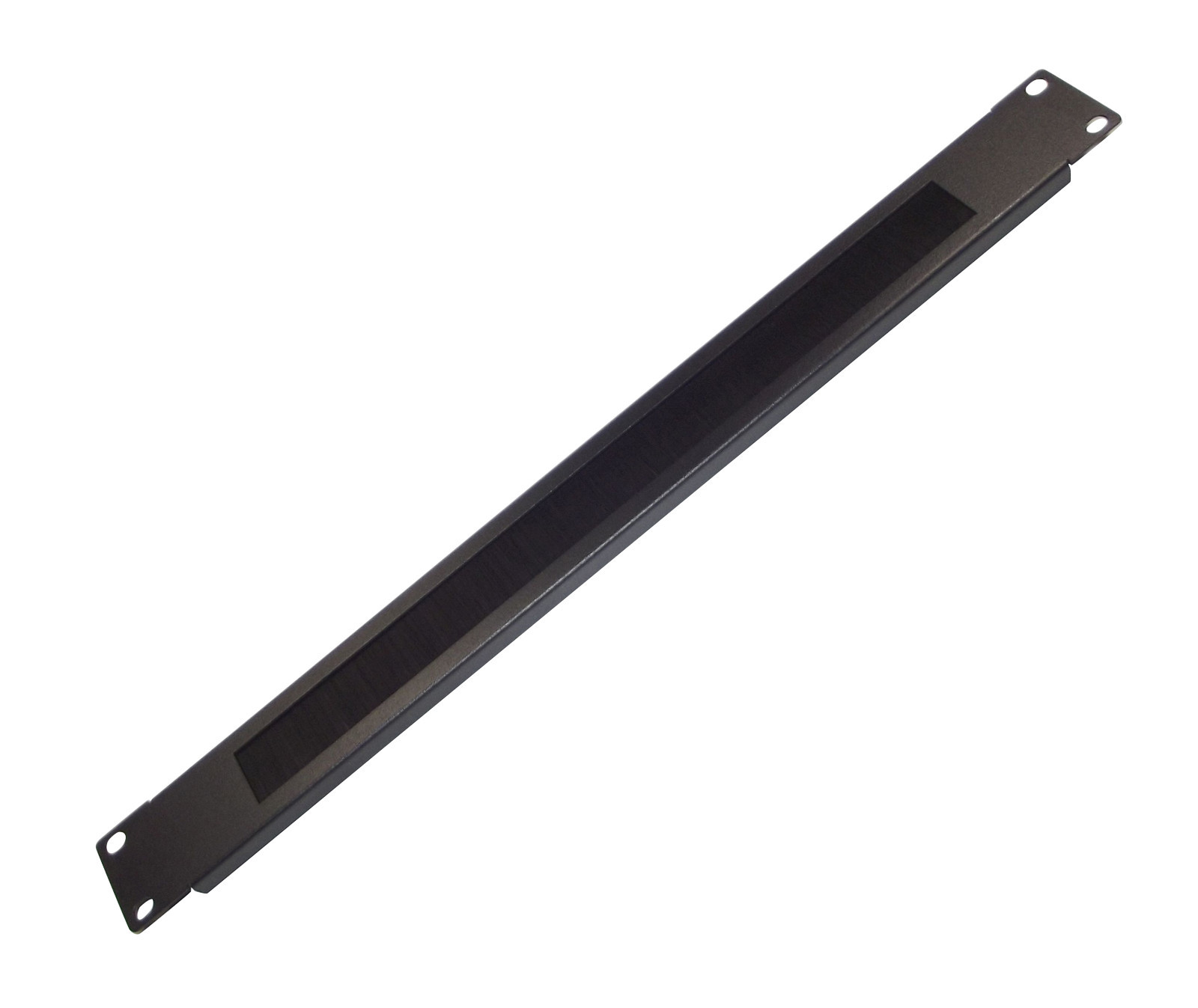 PACK OF 2: 1u Brush Strip Tidy Panel - for 19"" Rack Cabinets & Enclosures