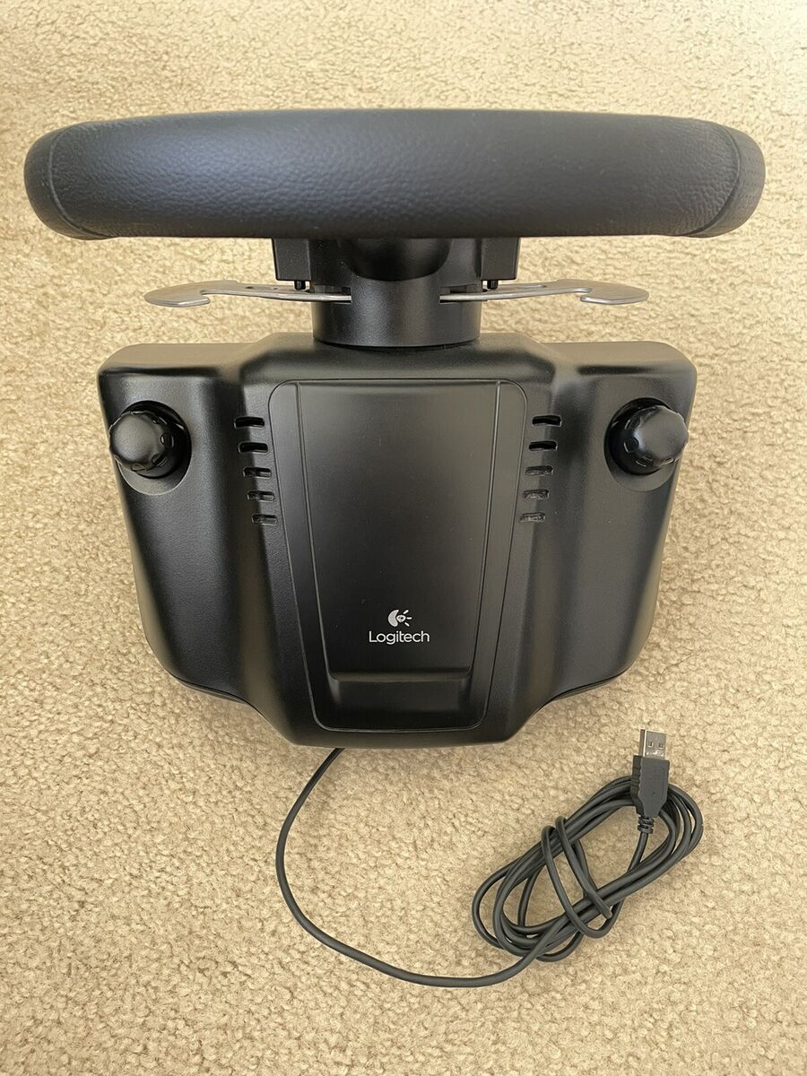 Logitech G27 Force Feedback Wheel, shifter and pedals