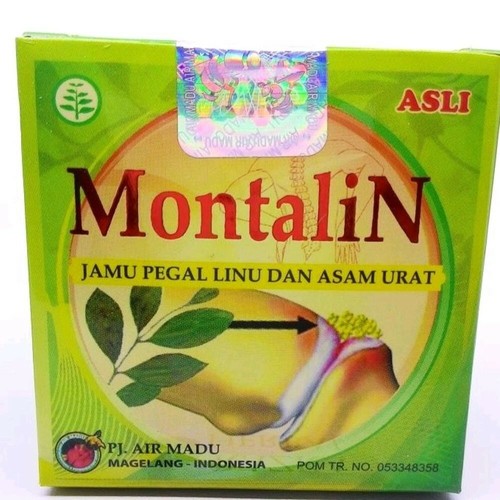 1x MONTALIN Capsule For Uric Acid Chronic Rheumatic Destroy Blood Clot