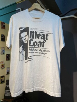 Meat Loaf Cotton White Shirt Unisex Concert S to 5XL EL382