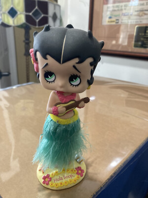 ヴィンテージ　ベティ・ブープ　ボブルヘッド　アロハ　フラダンス Vintage Funko Wobbler Betty Boop Figurine Bobble-Head 