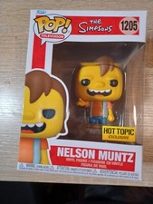 Funko The Simpsons Pop! Television Nelson Muntz Vinyl Figure Hot Topic Exclusive