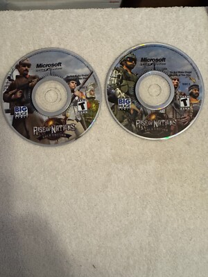 Rise of Nations: Gold Edition (PC 2004) - TWO CD'S ONLY!!!