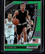 2020-21 Panini Prizm Draft Picks RJ Hampton Green Prizm RC #13 USA