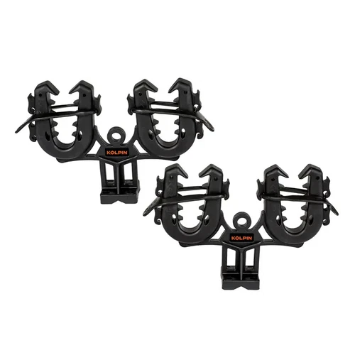 Rhino Double Grip ATV 2 Gun Rack Holder Rifle Shotgun Mount Truck Poles Bows UTV