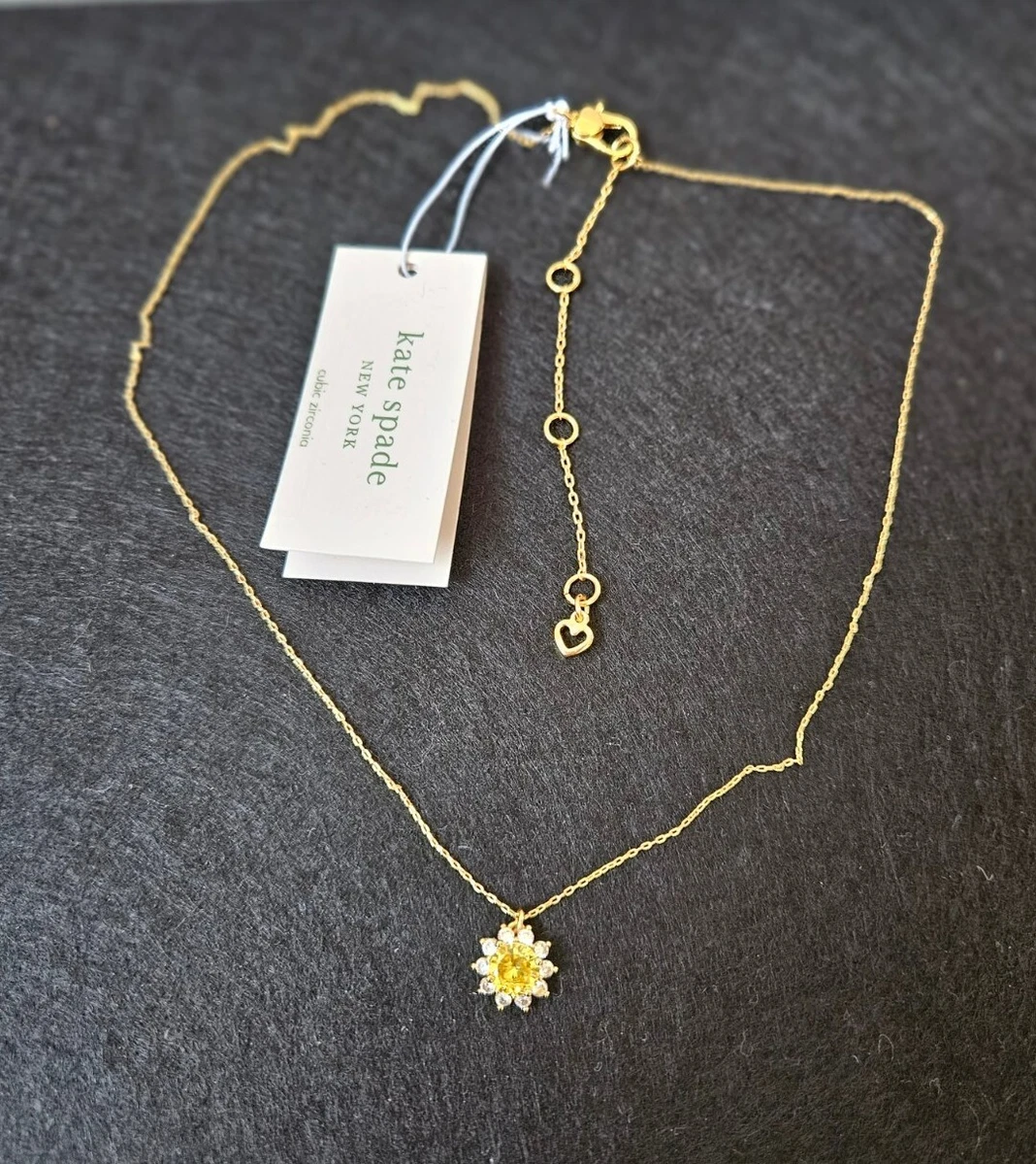 Kate spade cubic zirconia necklace deals