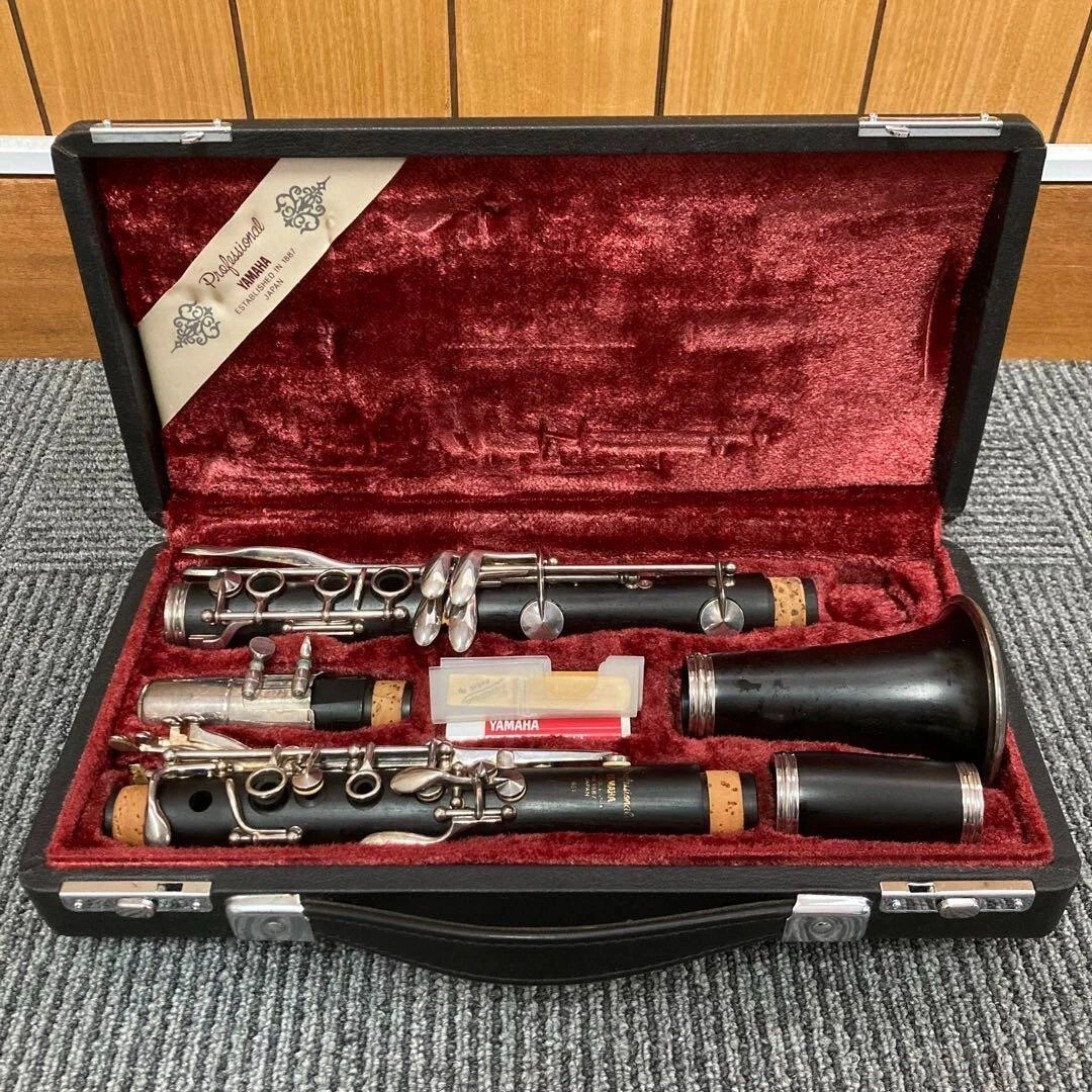 YAMAHA ESTABLISHED IN 1887 JAPAN ycl-651/007989/4c Clarinet/used