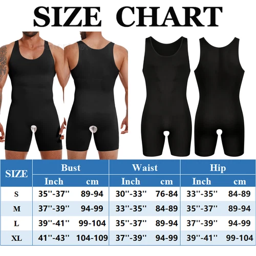 Herren Schlankheitsunterwäsche Bauchkontrolle Body Shaper Hi-Kompression Skinny Body - Bild 8 von 26