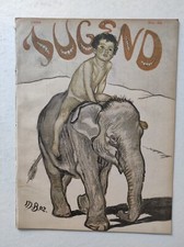 ORIGINAL Zeitschrift JUGEND 1902 Nr. 46 - guter Zustand nach über 120 Jahren!