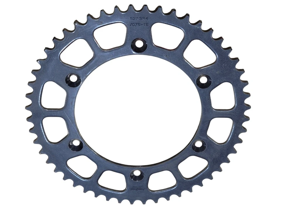 Sunstar Rear Sprocket 52 Tooth 7075-52 - 3R4-Y52 -WK - YZ 100 125 250 465 490 - Image 4 of 4
