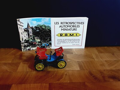Miniature Rami JMK Dedion Bouton Vis-à-vis 1900 – 1/43 Métal – Collection France – Occasion