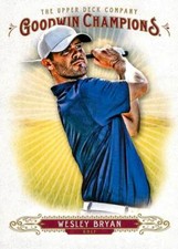 Wesley Bryan 27 2018 Upper Deck Goodwin Champions