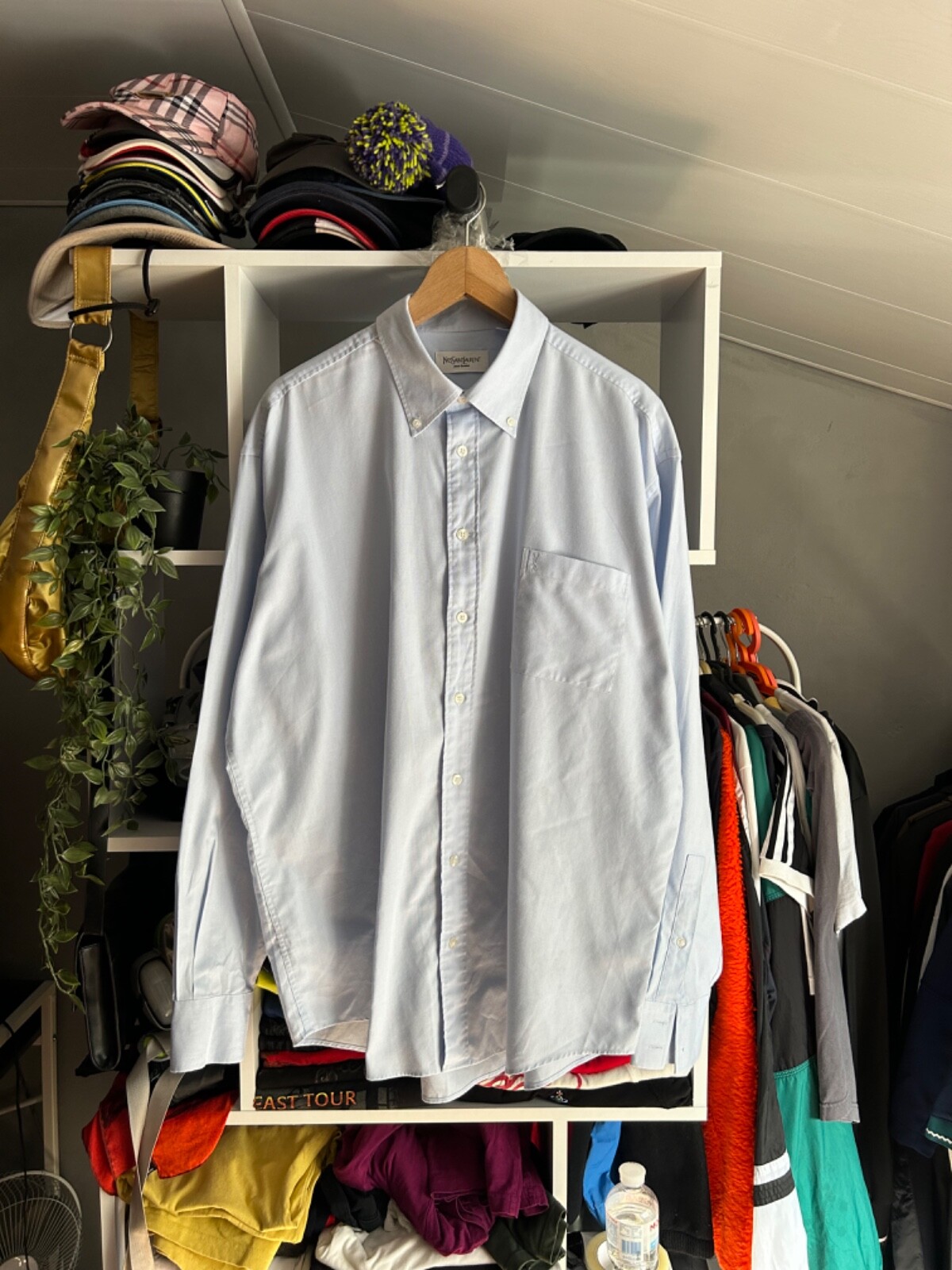 Camicia classica in cotone Yves saint laurent