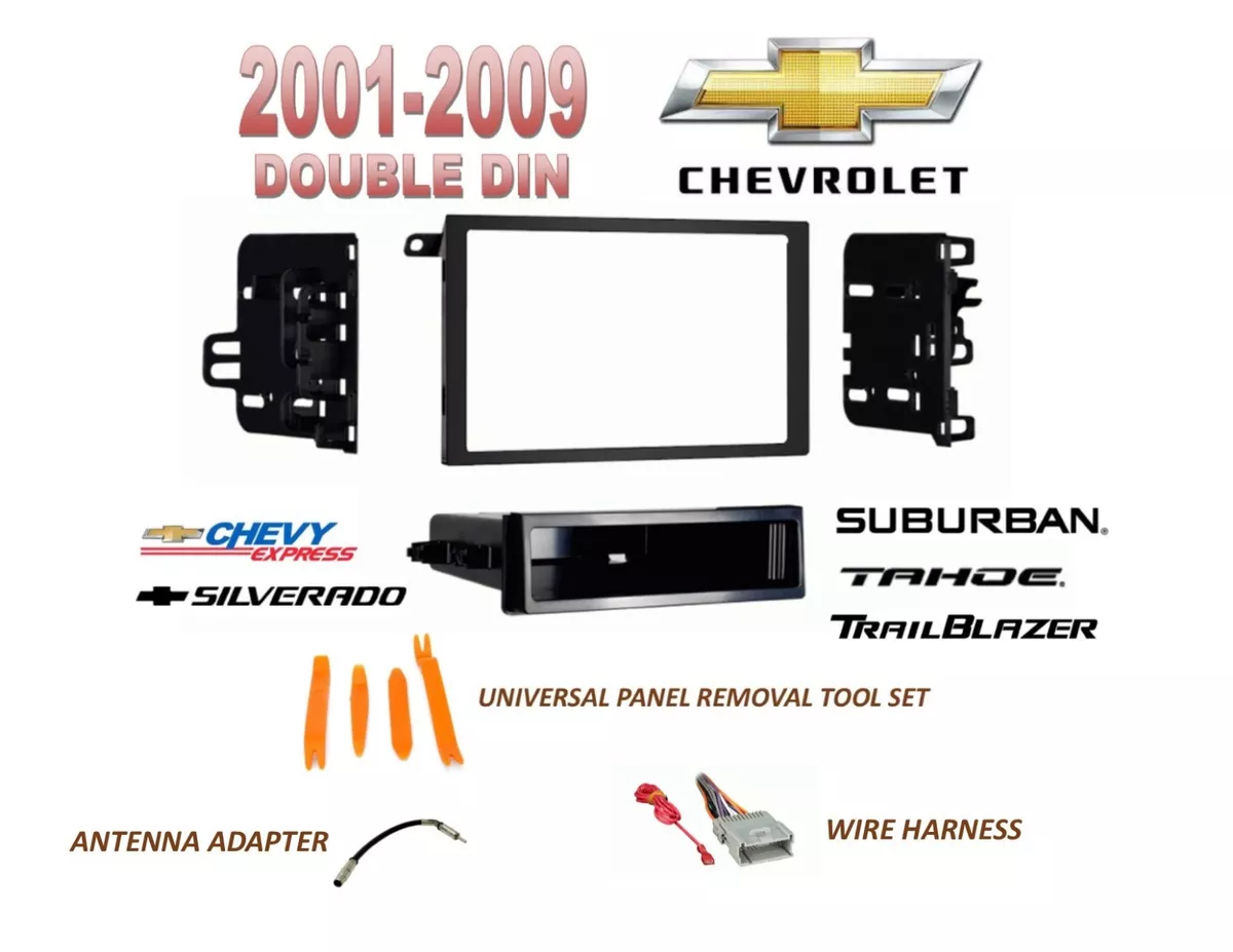 2009 chevy silverado double din dash kit deals