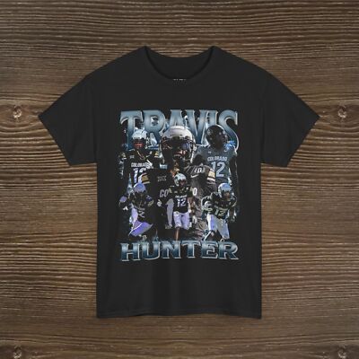 Travis Hunter Graphic Tee - NFL Football Fan Apparel