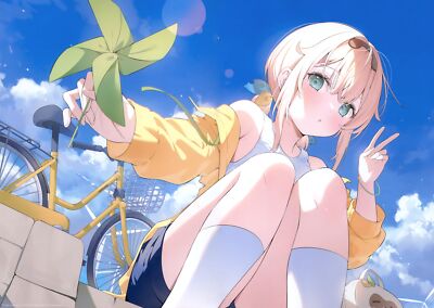Anime Girls Kazama Iroha Hololive Virtual Youtuber  Gaming Mat Desk 2574