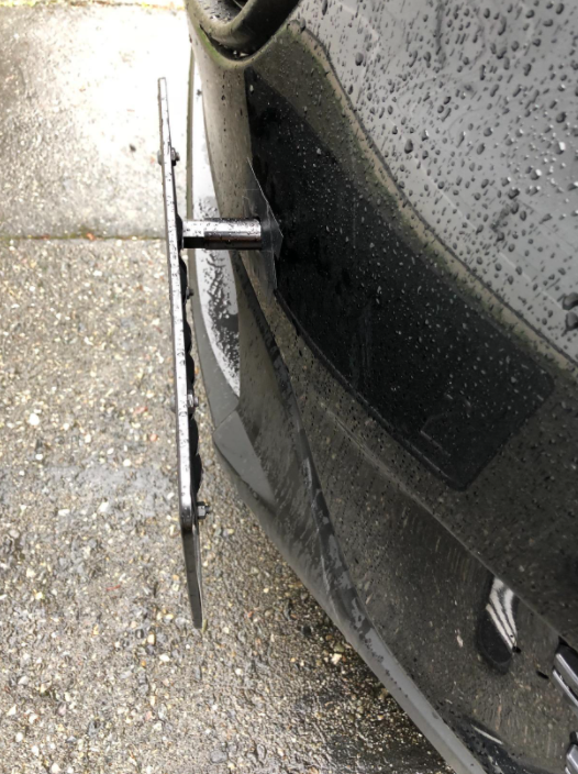 Tampon Tow Kanca Plaka Montaj Braketi Için Mazda 3 Mazda6 CX5 MX5 Miata Alaşım ö