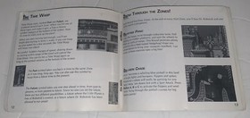 Sonic CD Manual ( Sega CD, 1993, Not For Resale Version )