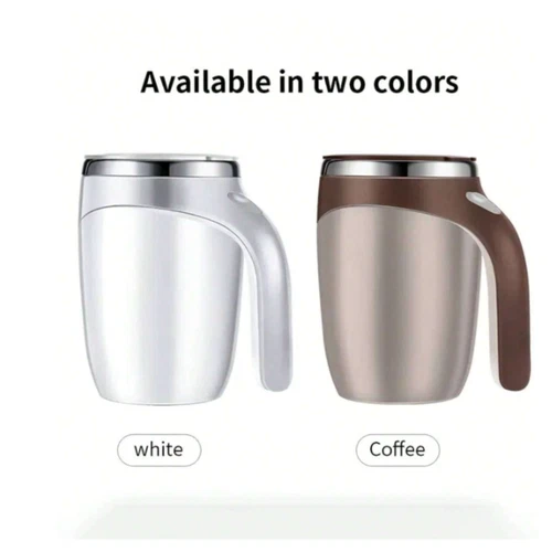 Automatic Magnetic Self Mixing Stainless Steel Cofee Rechargable Mug Stirring - Picture 10 of 21