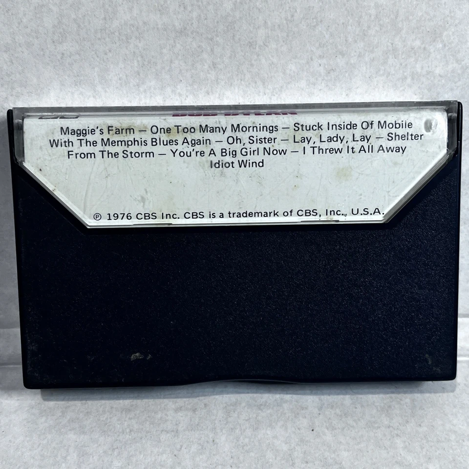 Bob Dylan Hard Rain 1976 Cassette Tape PC 4880 - Image 2 of 4