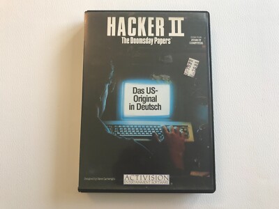 Hacker II - The Doomsday Papers - Atari ST - Big Box