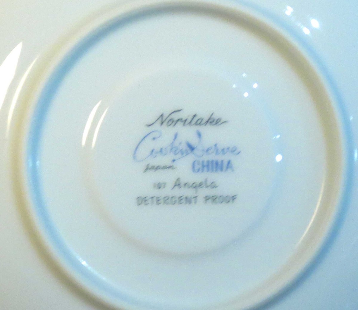 Noritake Angela White Saucer Round Set of 5 107 Cook N Serve