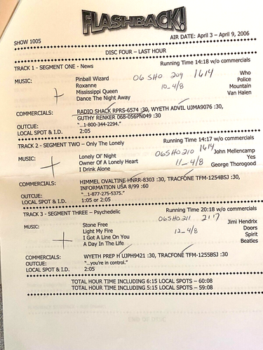 4/3/06 4 HR FLASHBACK TO TAX TIME, 1974, 1980, PSYCHEDELIC, LONELY, FB NEWS - Picture 5 of 5