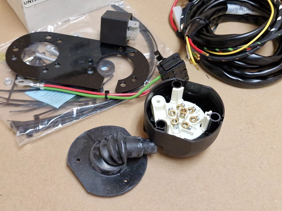 Kit Eléctrico Universal Kia 12S Barra de Remolque 7 Pin AC09236001 Genuino NUEVO Hyundai Foto 4 de 4