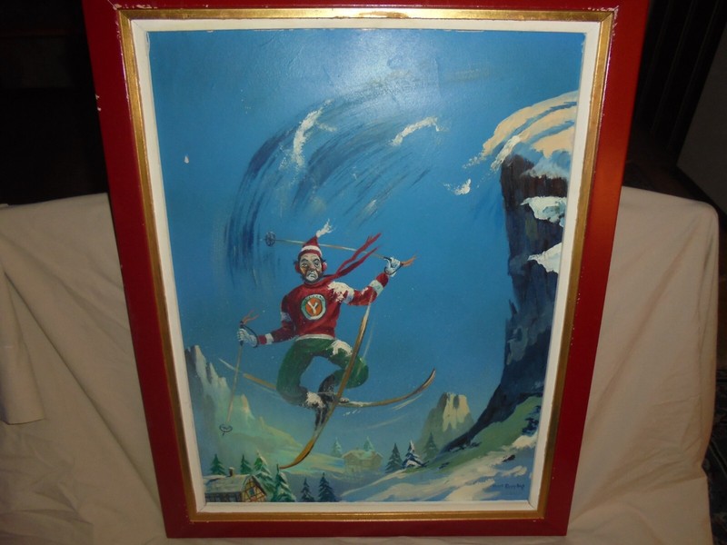 Wisconsin Artist " Kurt Rueping " Oil Painting